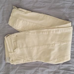 Off white skinny jeans